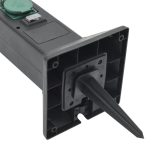 2-utas kültéri tüskés konnektoros oszlop lámpával 16x16x39,5 cm