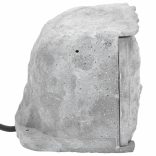 kőhatású szürke 4 utas kültéri tüskés konnektor fényérzékelővel