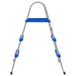 acél és műanyag medencelétra talaj feletti medencéhez 84 cm