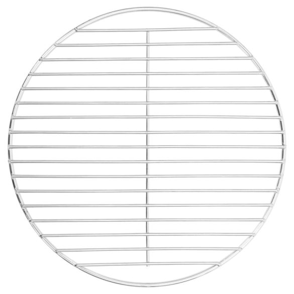 kerek 304 rozsdamentes acél BBQ grillrács Ø34,5 cm
