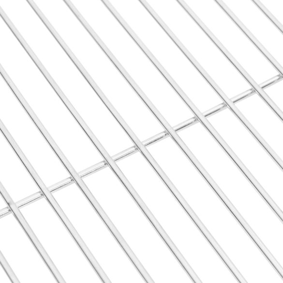 kerek 304 rozsdamentes acél BBQ grillrács Ø34,5 cm