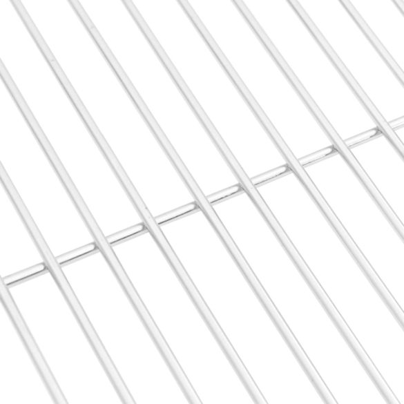 kerek 304 rozsdamentes acél BBQ grillrács Ø37 cm