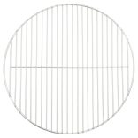 kerek 304 rozsdamentes acél BBQ grillrács Ø47 cm
