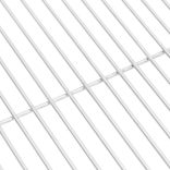 kerek 304 rozsdamentes acél BBQ grillrács Ø47 cm