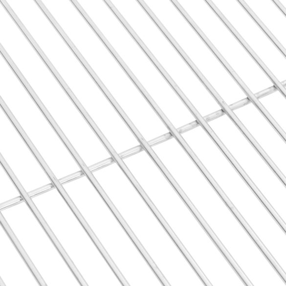 kerek 304 rozsdamentes acél BBQ grillrács Ø47 cm