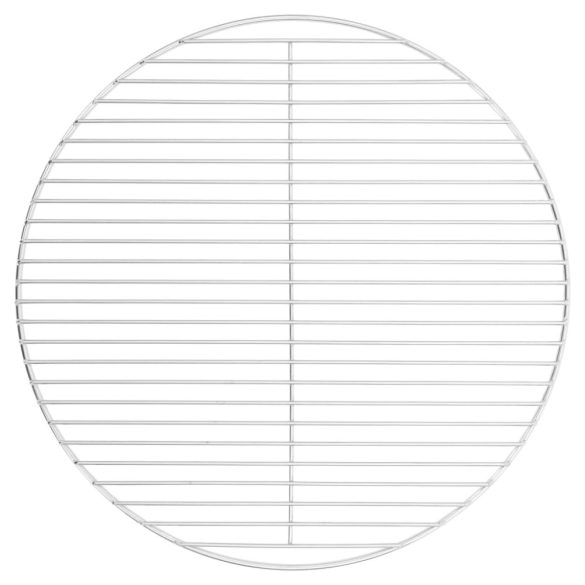 kerek 304 rozsdamentes acél BBQ grillrács Ø50 cm