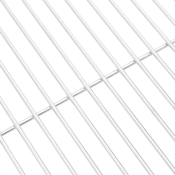 kerek 304 rozsdamentes acél BBQ grillrács Ø50 cm