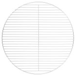 kerek 304 rozsdamentes acél BBQ grillrács Ø54 cm