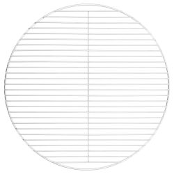 kerek 304 rozsdamentes acél BBQ grillrács Ø54 cm