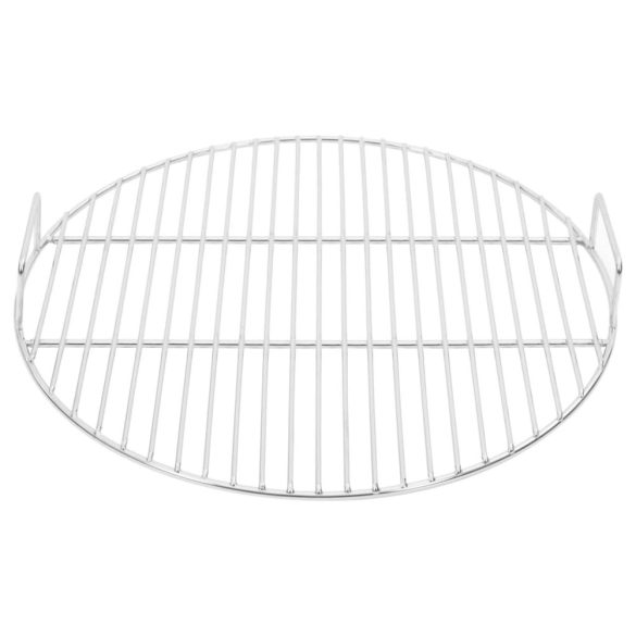 kerek 304 rozsdamentes acél BBQ grillrács fogantyúval Ø44,5 cm