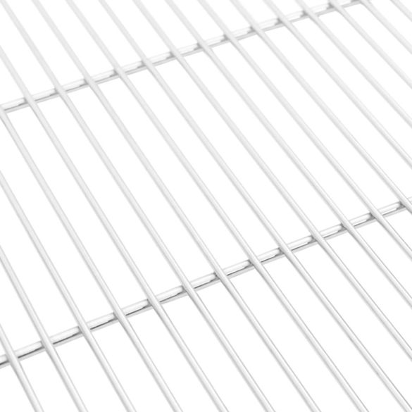 kerek 304 rozsdamentes acél BBQ grillrács fogantyúval Ø44,5 cm