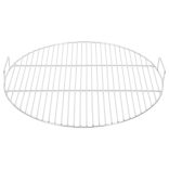 kerek 304 rozsdamentes acél BBQ grillrács fogantyúval Ø54 cm