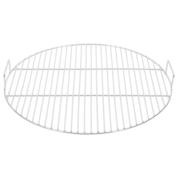 kerek 304 rozsdamentes acél BBQ grillrács fogantyúval Ø54 cm