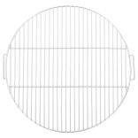 kerek 304 rozsdamentes acél BBQ grillrács fogantyúval Ø54 cm