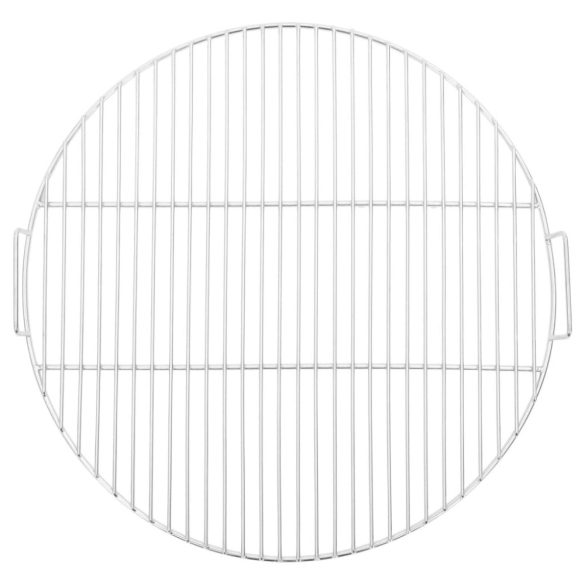 kerek 304 rozsdamentes acél BBQ grillrács fogantyúval Ø54 cm