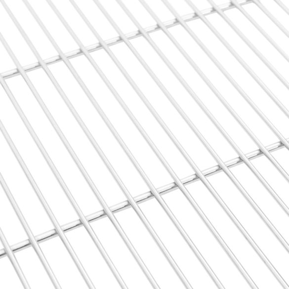 kerek 304 rozsdamentes acél BBQ grillrács fogantyúval Ø54 cm