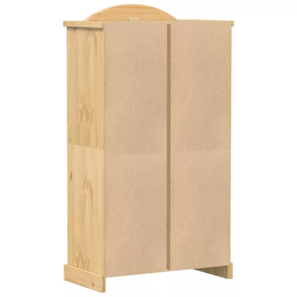 Corona tömör fenyőfa ruhásszekrény 102 x 52 x 186 cm