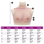 kaukázusi B kupa szilikon mellvért