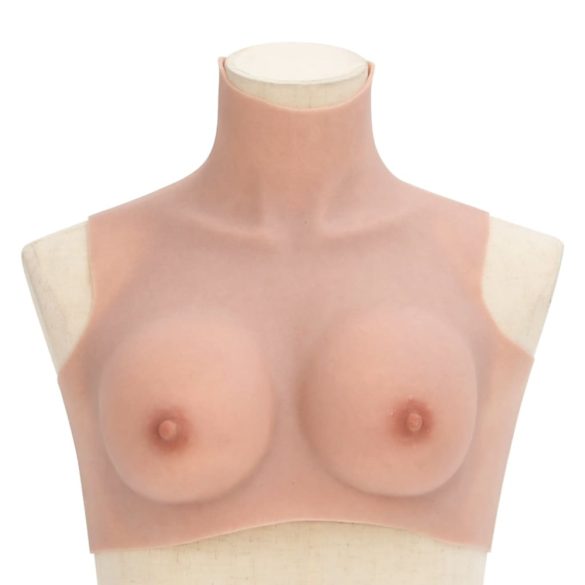 természetes B kupa szilikon mellvért