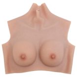 természetes B kupa szilikon mellvért