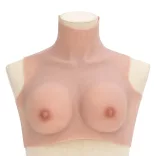 természetes B kupa szilikon mellvért