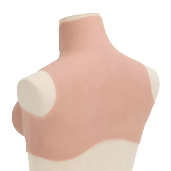 természetes D kupa szilikon mellvért