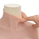 természetes H kupa szilikon mellvért