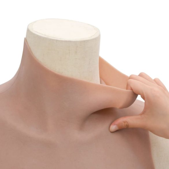 napbarnított színű D kupa szilikon mellvért