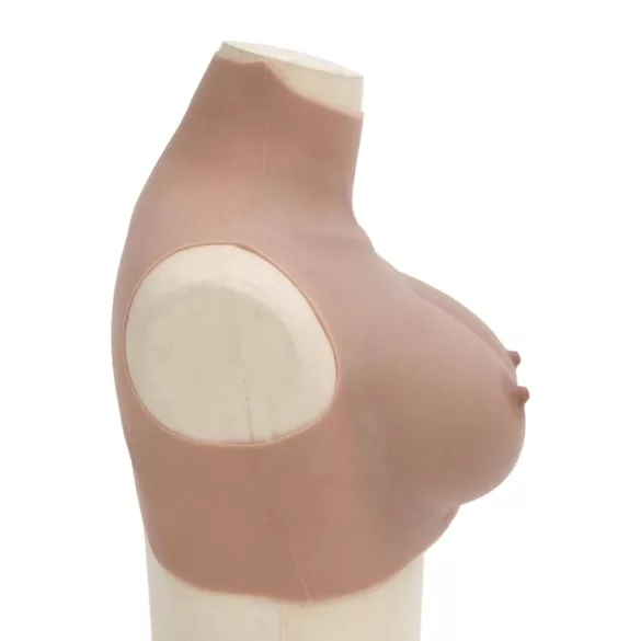 napbarnított színű E kupa szilikon mellvért