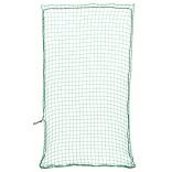 zöld PP utánfutóháló elasztikus kötéllel 2,7 x 1,5 m