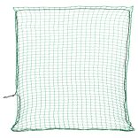 zöld polipropilén utánfutóháló elasztikus kötéllel 4 x 4 m