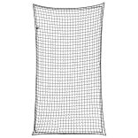 fekete PP utánfutóháló elasztikus kötéllel 2,7 x 1,5 m