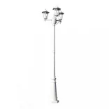 Kingston Kültéri Lámpa 3 karú 215 cm Fehér