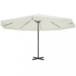 fehér alumínium napernyő 500 cm
