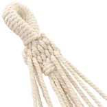 krémszínű függőágy 260 x 150 cm