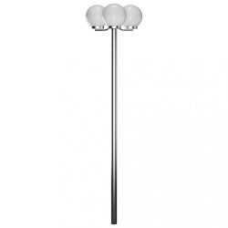 kerti lámpaoszlop 3 burával 220 cm