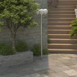 kerti lámpaoszlop 3 burával 220 cm