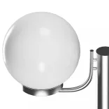 kerti lámpaoszlop 2 burával 220 cm