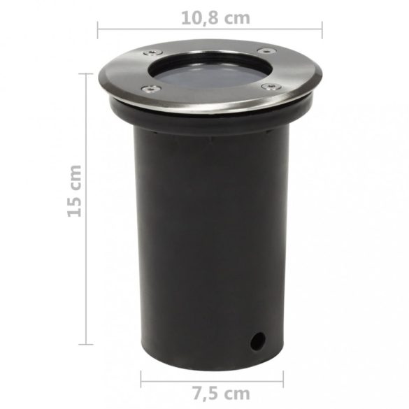 Beépített kerti lámpa 3 körkörös