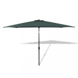 szögletes zöld napernyő 200 x 300 cm