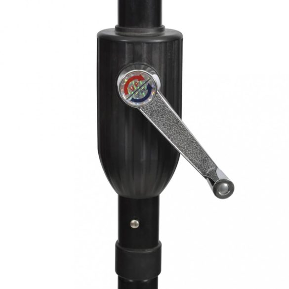 szögletes zöld napernyő 200 x 300 cm