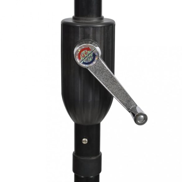 szögletes homokfehér napernyő 200 x 300 cm