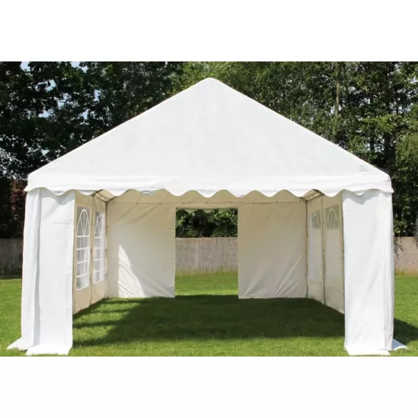 Professzionális rendezvénysátor 6x12m ipari 800N PVC ponyvával