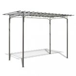 Rózsa Boltív Kerti Pavilon Acél Kerti Dekoráció