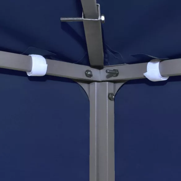 sötétkék csere pavilon ponyvatető 310 g/m² 3 x 3 m
