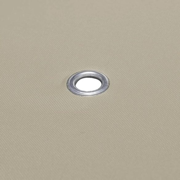 bézs csere pavilon ponyvatető 310 g / m² 3 x 4 m