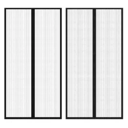   Rovar Ajtó Függöny Tépőzáras Szalaggal Ellátott 210x100 cm 2 db
