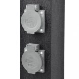 Fekete Kert Csatlakozó Oszlop