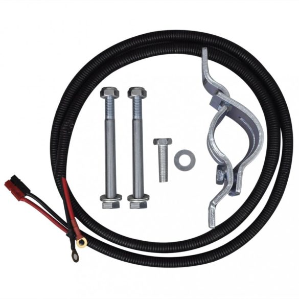 Alumínium motoros zsoké kerék utánfutó mozgató 12 V 350 W