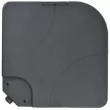 Hordozható homokkal/vízzel tölthető napernyőtalp 60 L